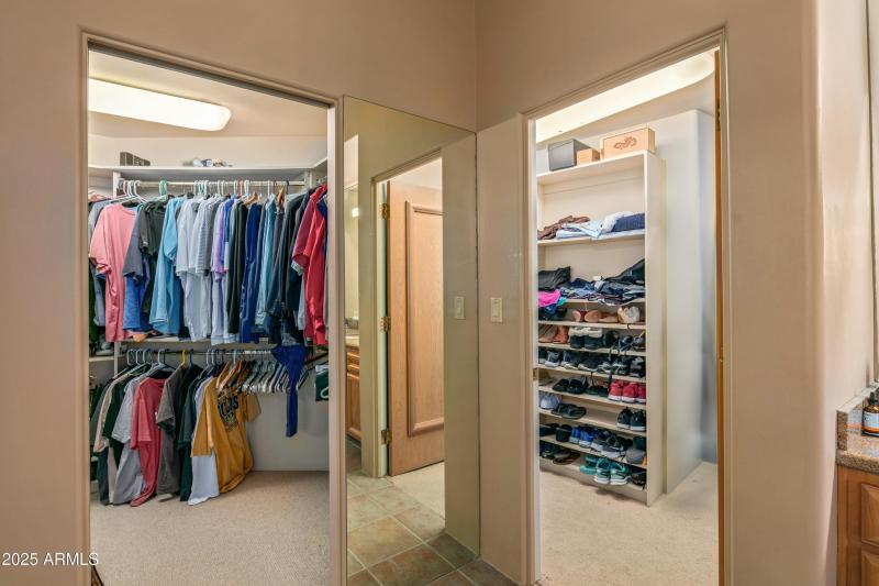 028_Primary Double Closets