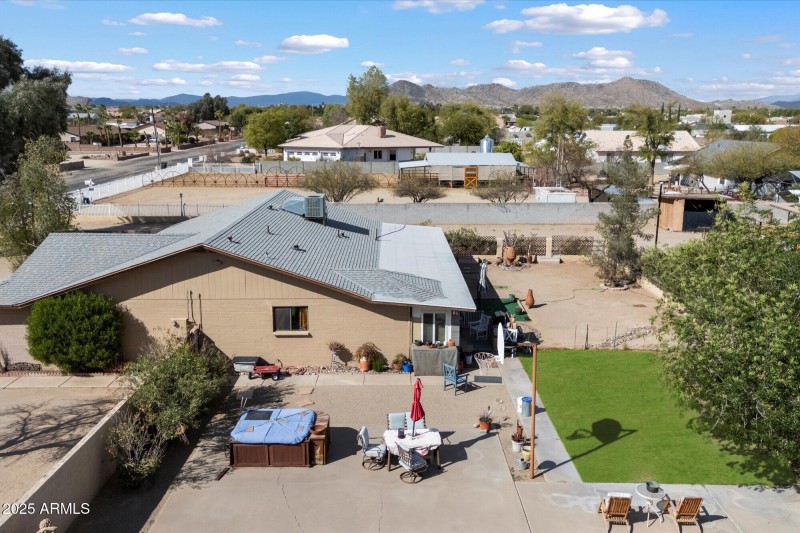 Aerial Side Yard
