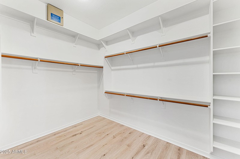 Generous Primary Custom Closet