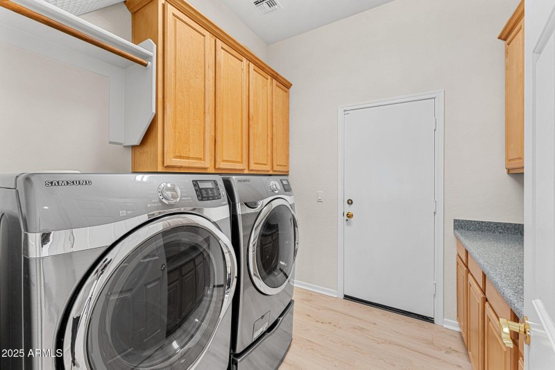 Spacious Interior Laundry room