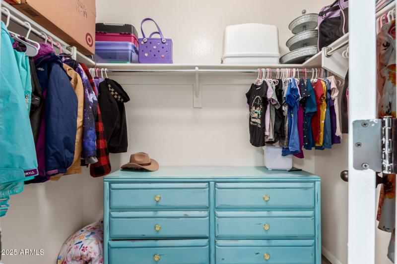 Walk In Closets in Every Room!