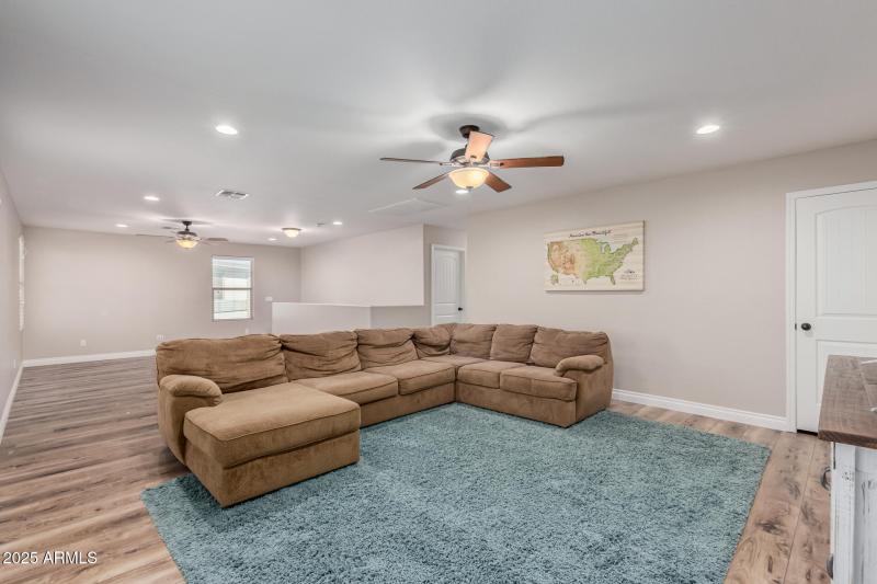 Loft with Extra Storage Closet