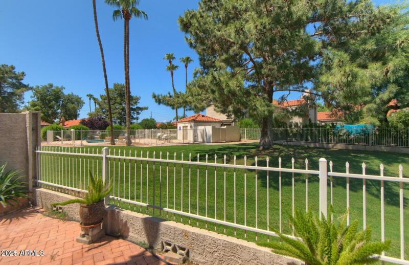 Back Patio towards Pool