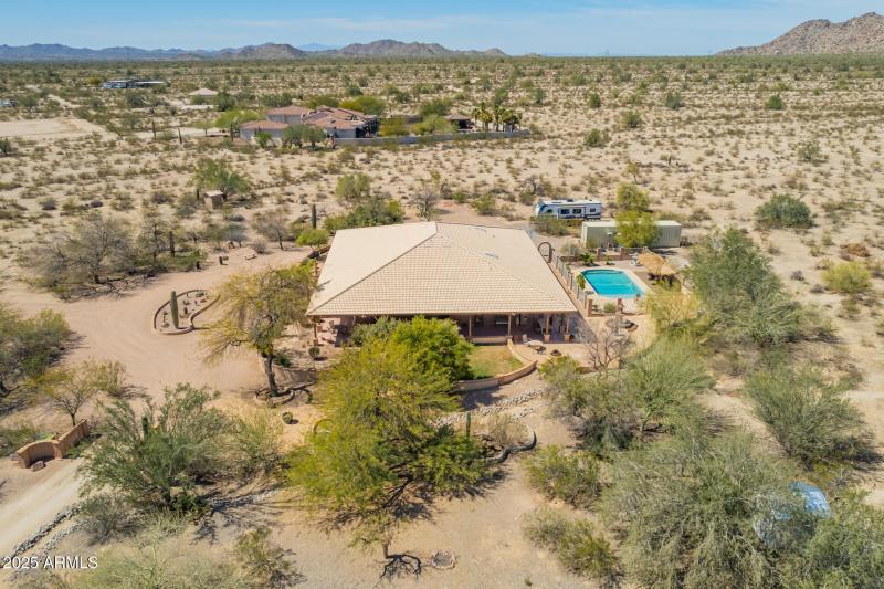 Looking North West - Hazeldine Drone