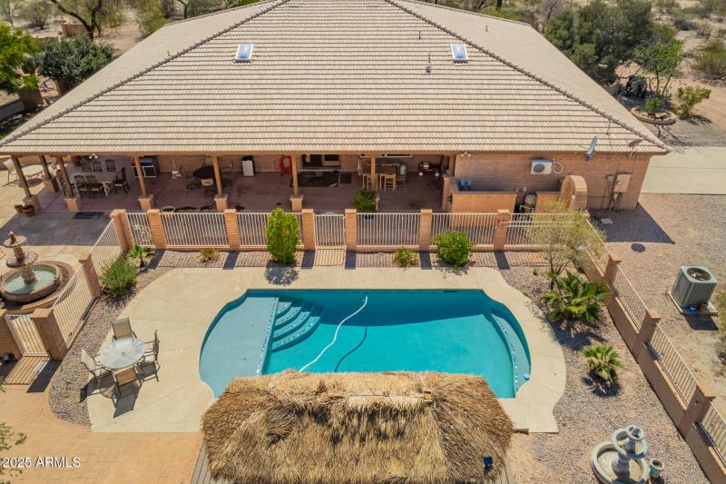 View of Pool Area & Back Patio
