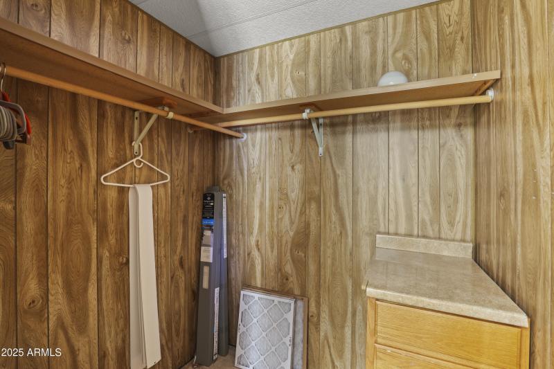 Guest Bedroom walk-in closet