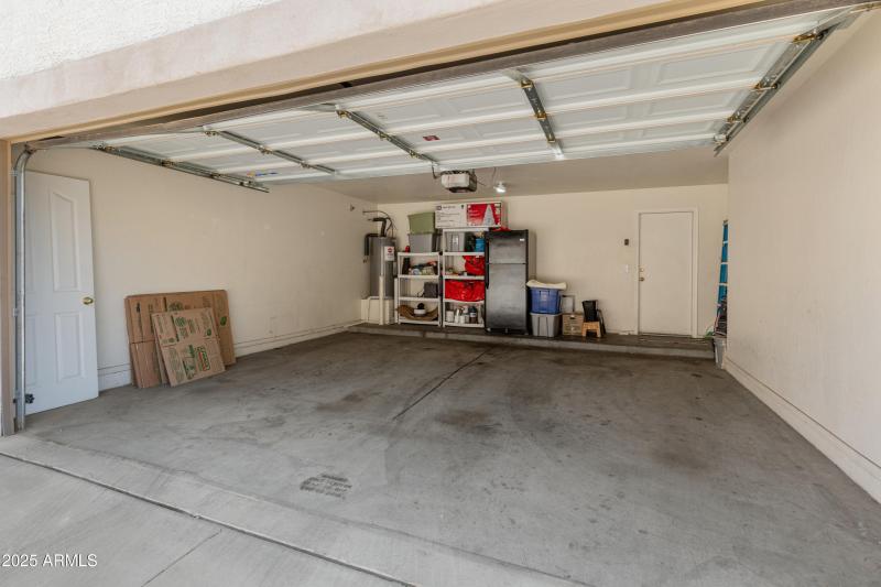 Looking in garage