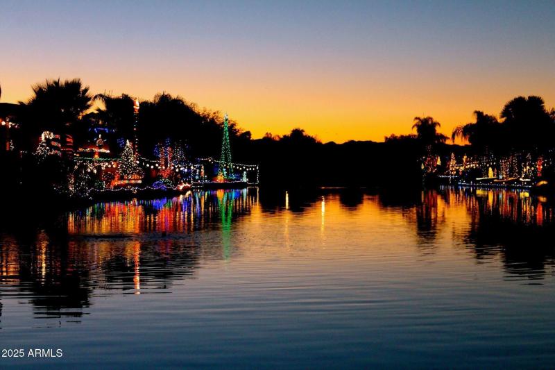 Lagos Christmas sunset