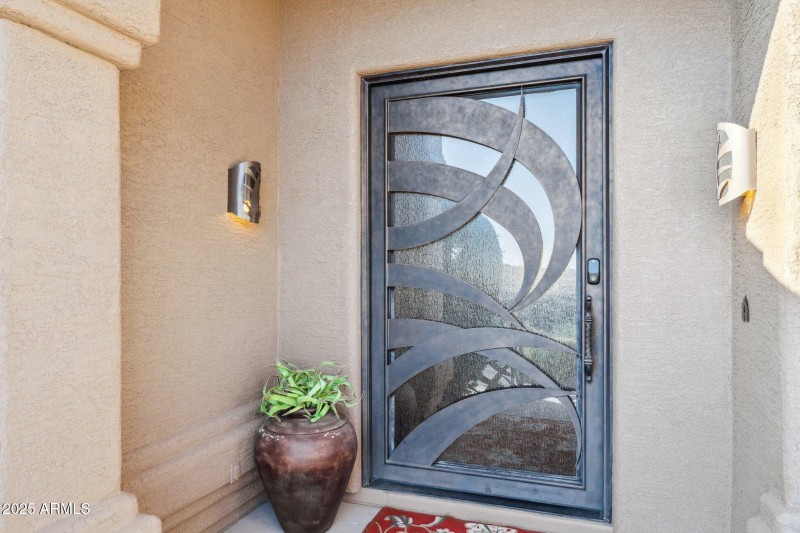 Custom Steel & Glass Door