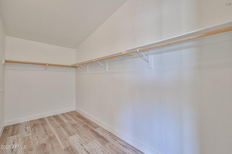 Large Primary Walk-In Closet