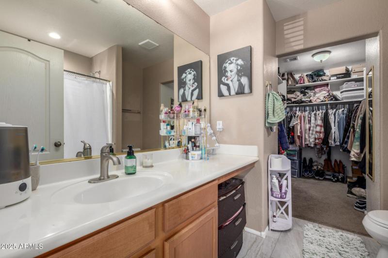 Primary Bath and Closet