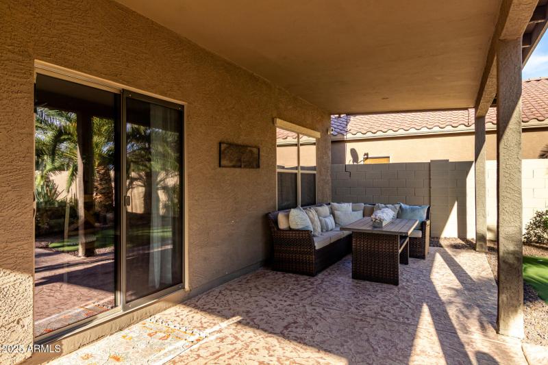 Extended Covered Patio