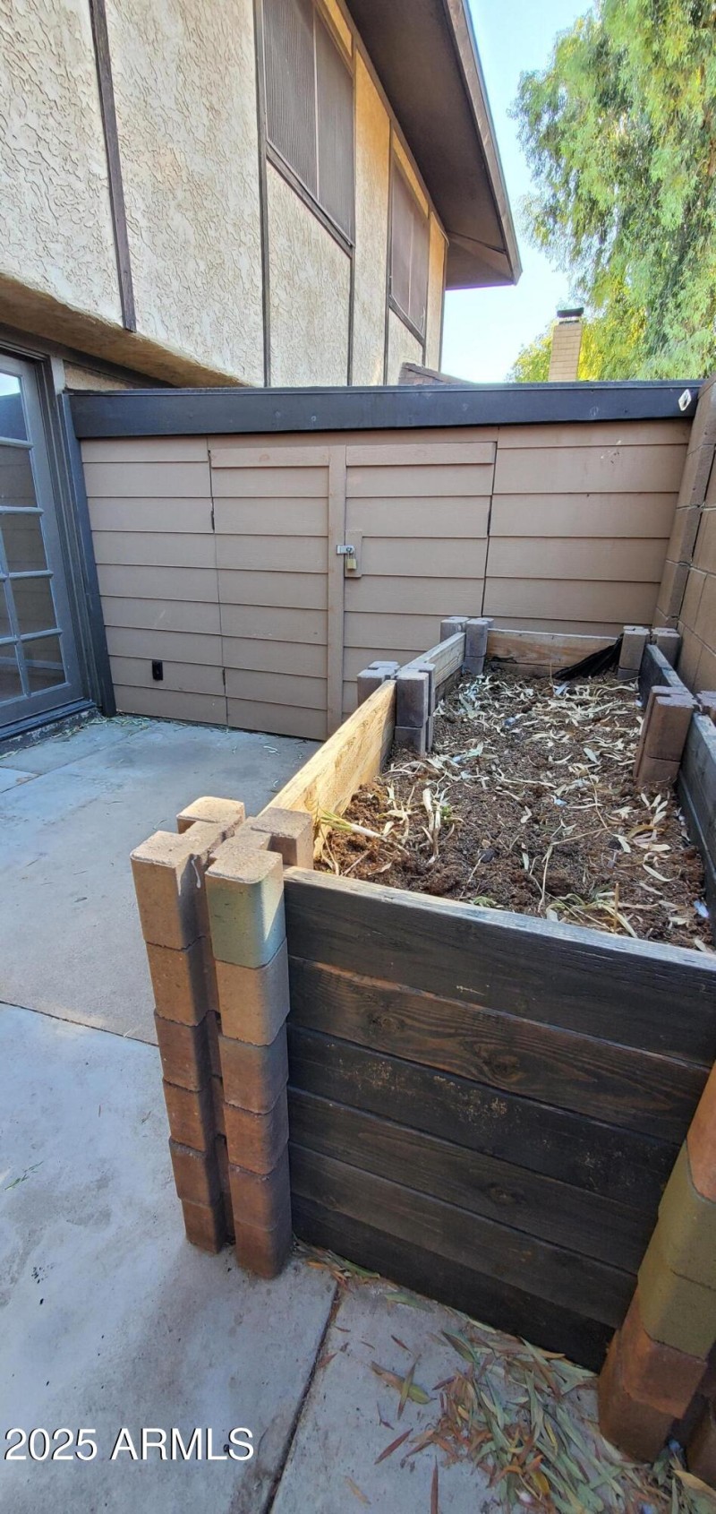 14. Back Patio Storage