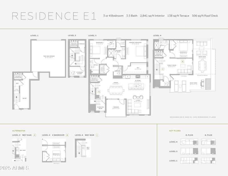 Atavia Residence E1 Plan