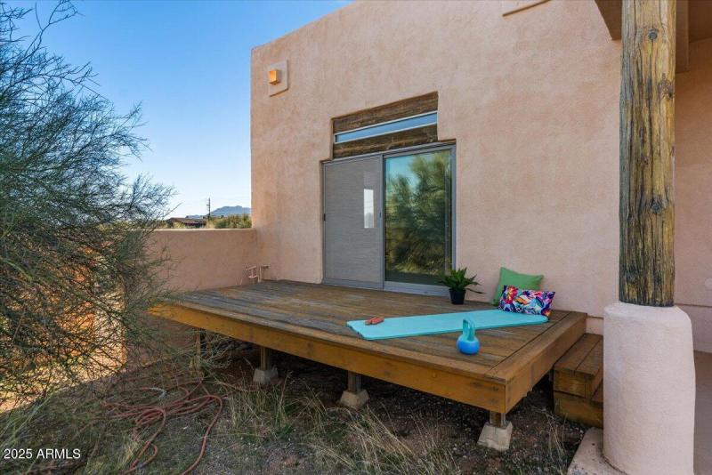 back of home - has two private decks