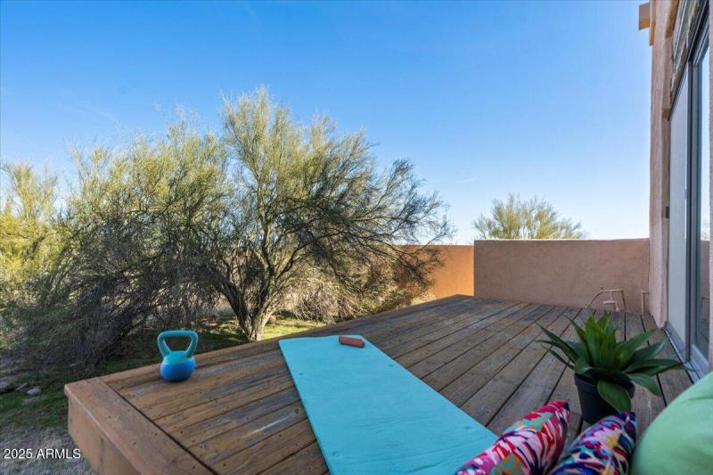 back of home - has two private decks