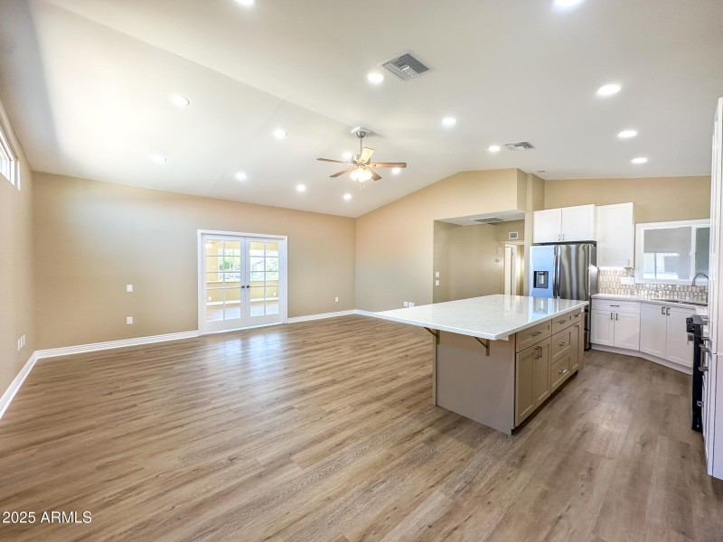 View from Dining area