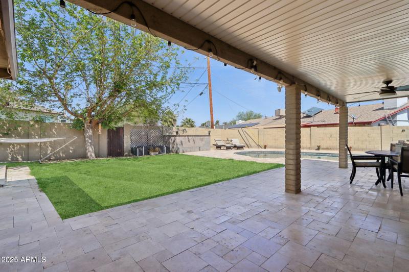 Expansive Covered patio