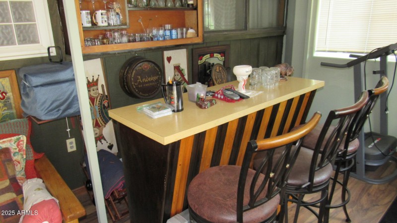 Bar outside