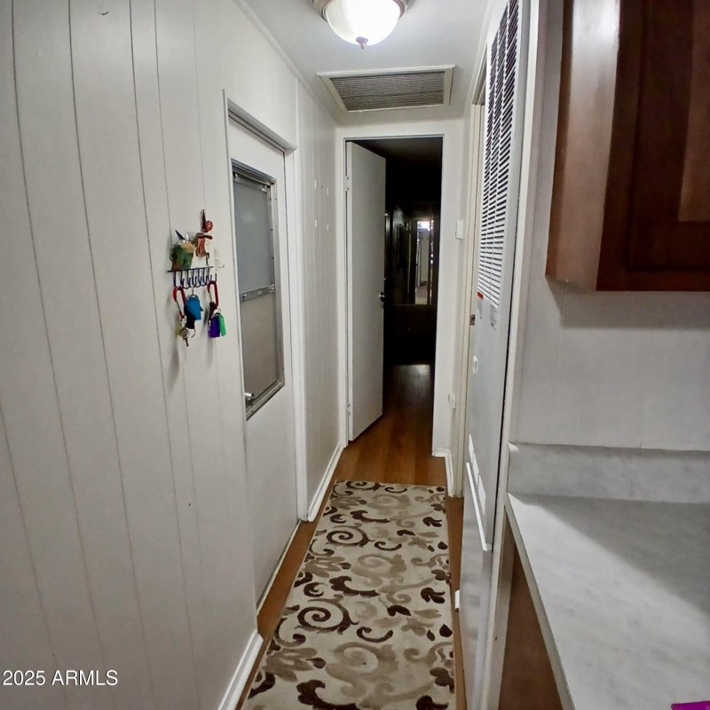 Hallway towards bedroom
