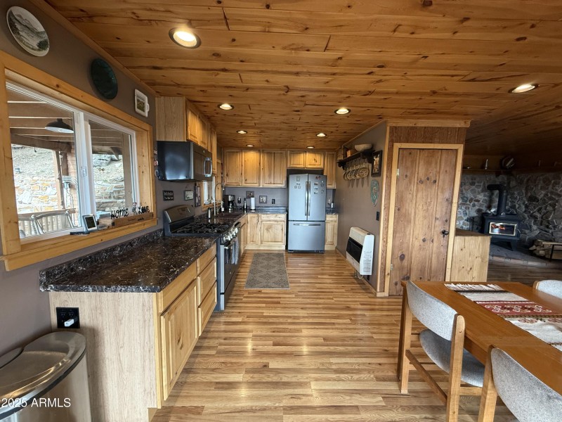 Open concept kitchen