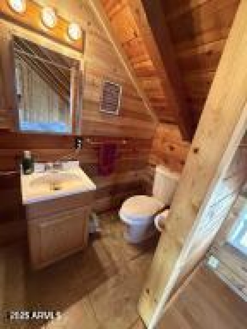 Half bath in main bedroom