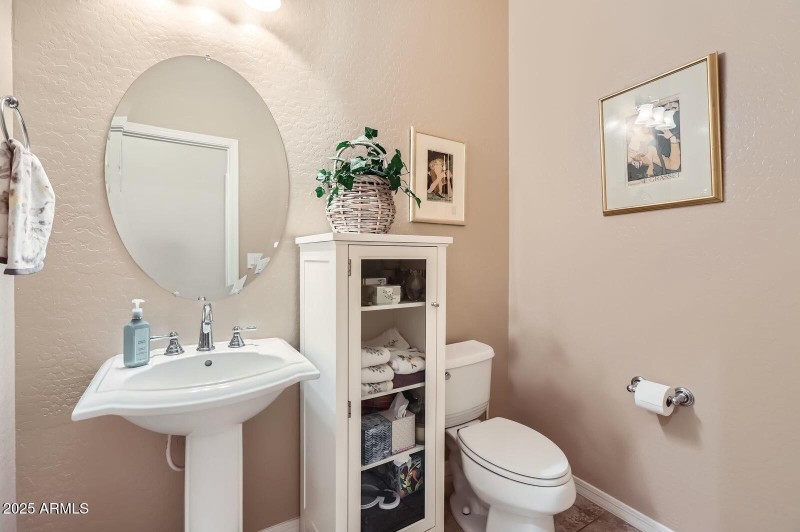 Hall Powder Room