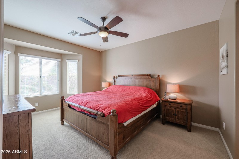 Bay Window In Primary Bedroom