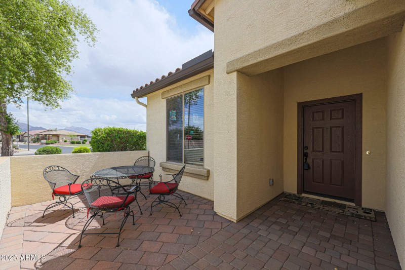 Front Courtyard Entry