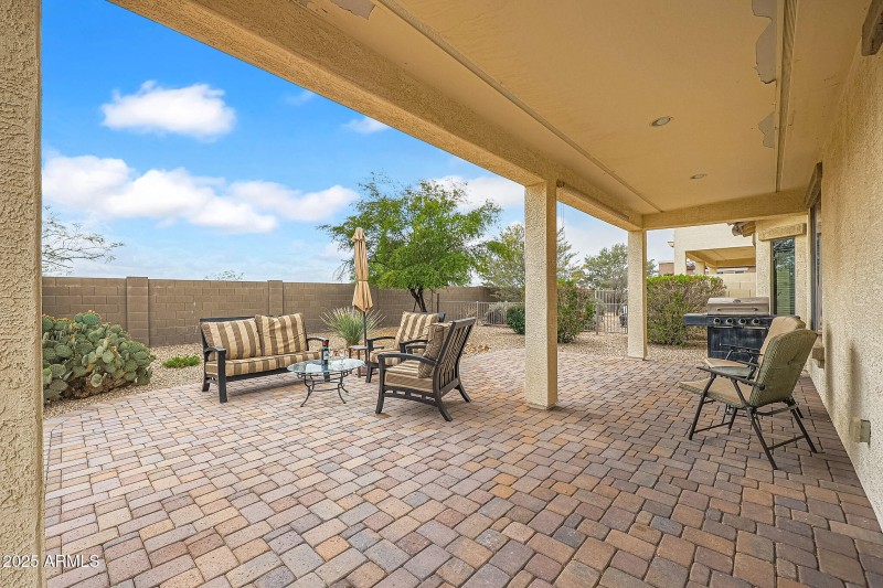 Extended Covered Patio