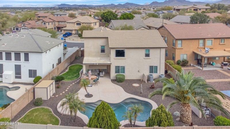 Aerial Backyard