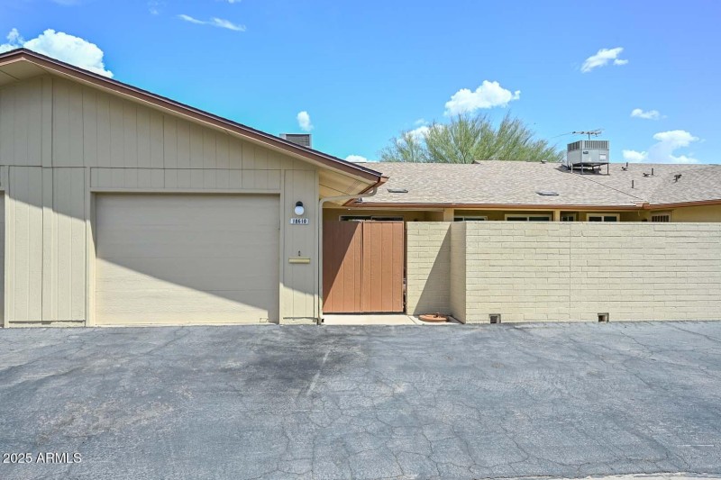 Rear Garage