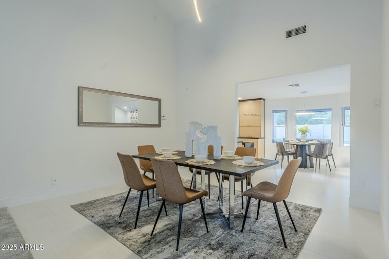 Formal Dining to Kitchen