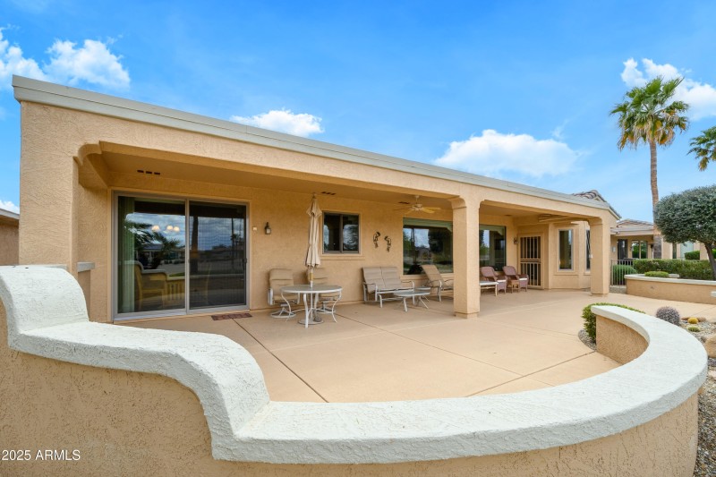 Extended Covered Patio