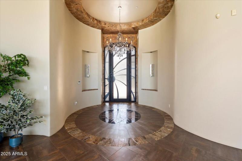 Custom Iron Front Door Entry