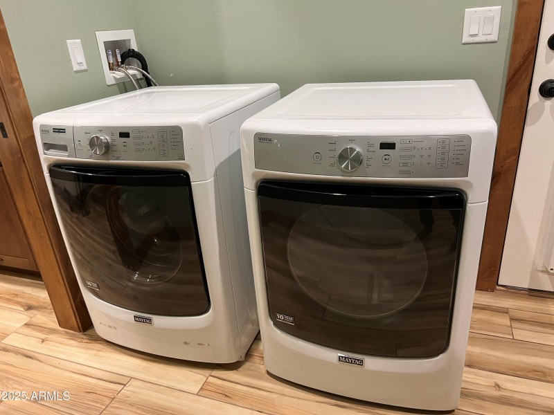 washer and dryer