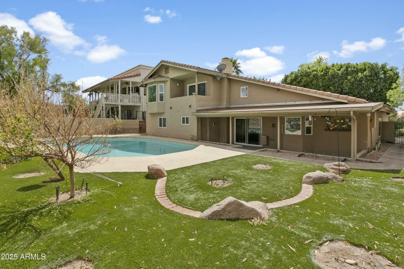 Backyard Grass Area
