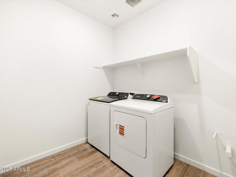 Included Washer & Dryer