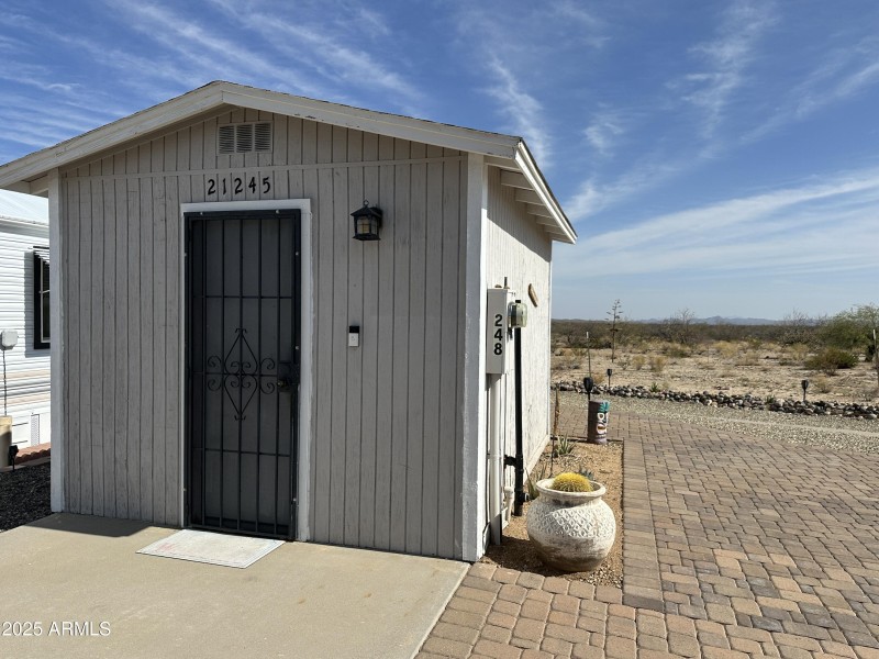 Shed and Paver Patios