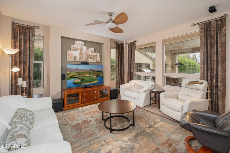 8_Great Room Overlooks Backyard Oasis