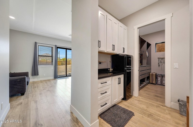 Primary bedroom kitchenette