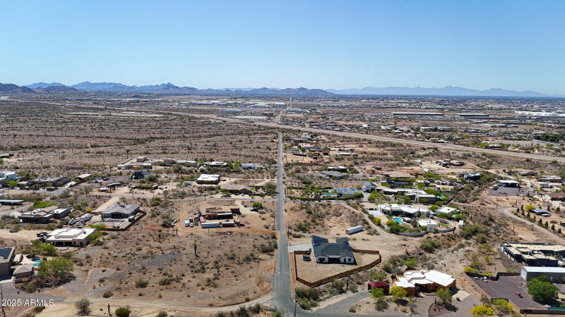 Drone view to the south