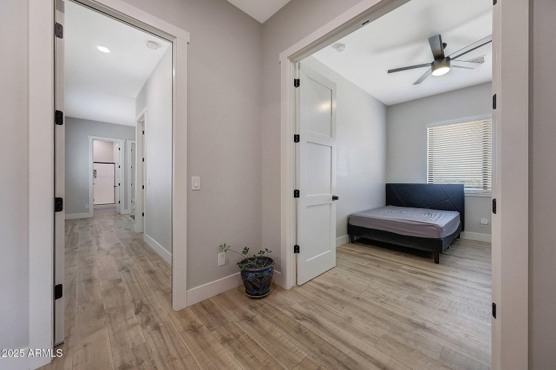 Door into "guest quarters"