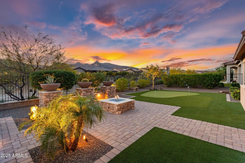 Landscape Lighting - Backyard