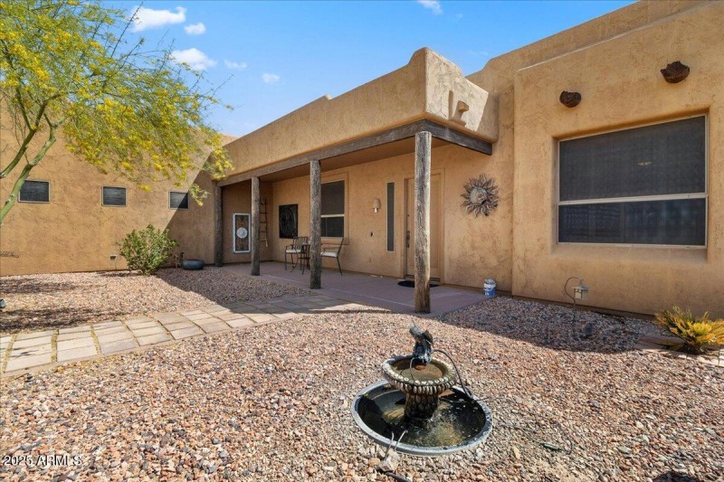 Front courtyard