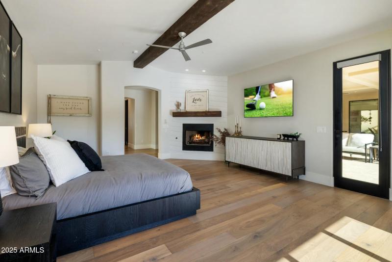 Primary Bedroom Gas Fireplace