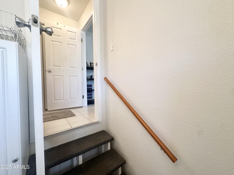 STEPS UP TO BATHROOM