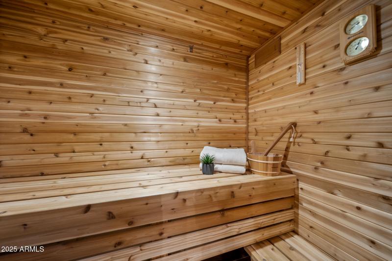 Sauna off Primary Bath