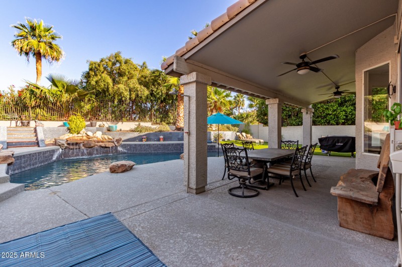 Large Patio area