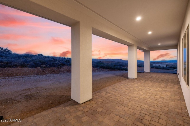Covered Patio views